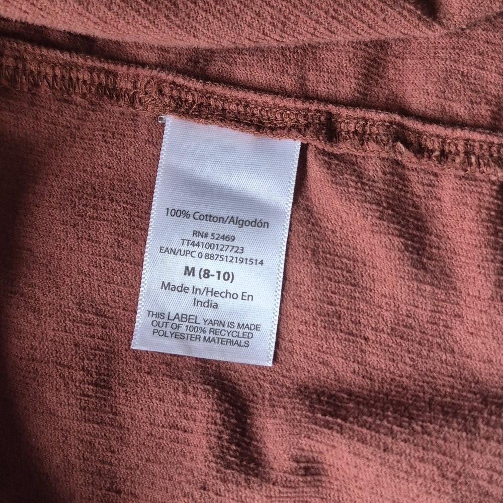 Rust Brown Women's Tiered Dress - Picture 7 of 7